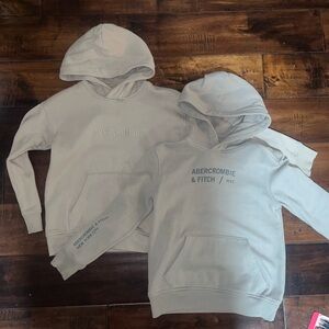 2 Abercrombie kids hoodies 7/8